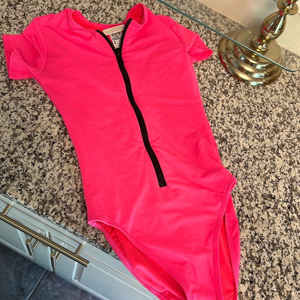Michael Kors one piece rash guard